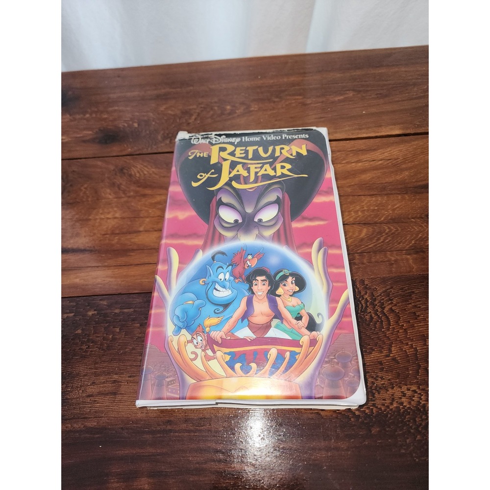 Return of Jafar Aladdin Walt Disney's VHS Movie‎